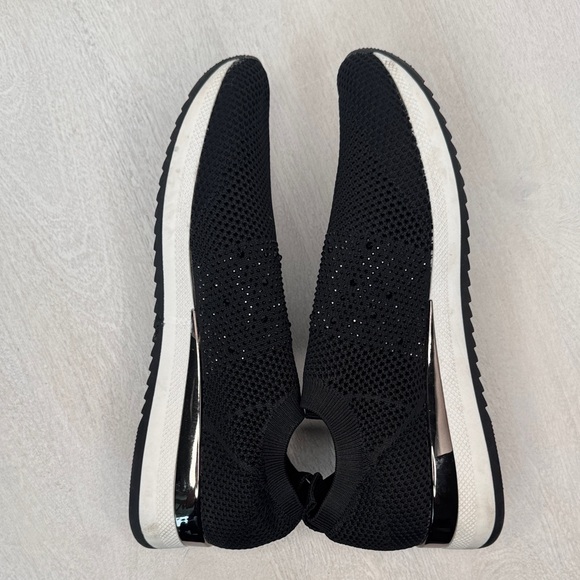 Nine West Black Knit Women's Sneakers - Picture 8 of 9